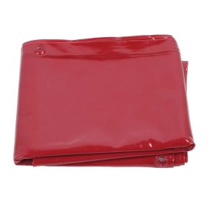 Защитная штора 0,4х1800х2200 RED с люверсами